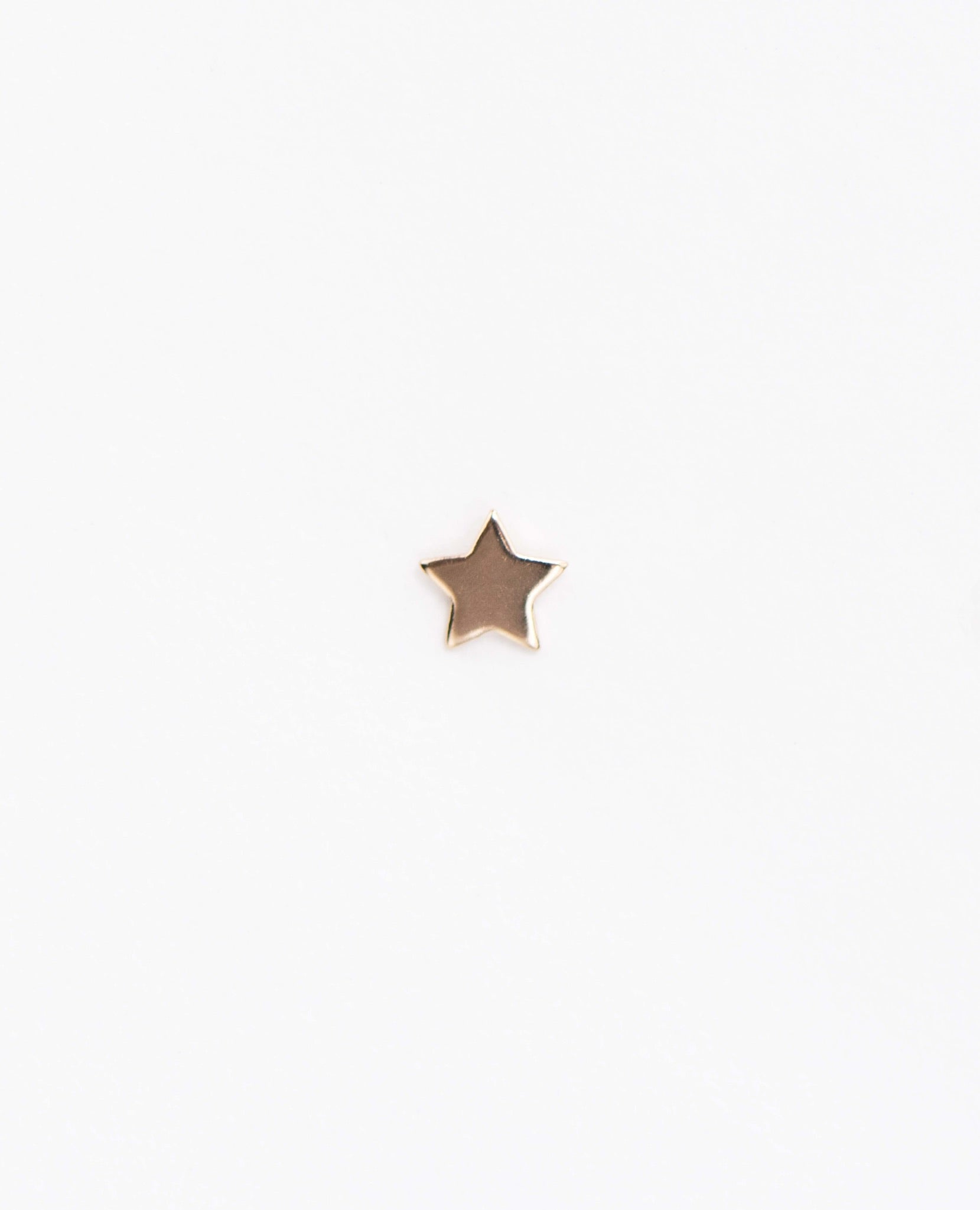 Boucles d’oreilles Earrings gold plated plaqué or résistante à l’eau waterproof star étoile puce