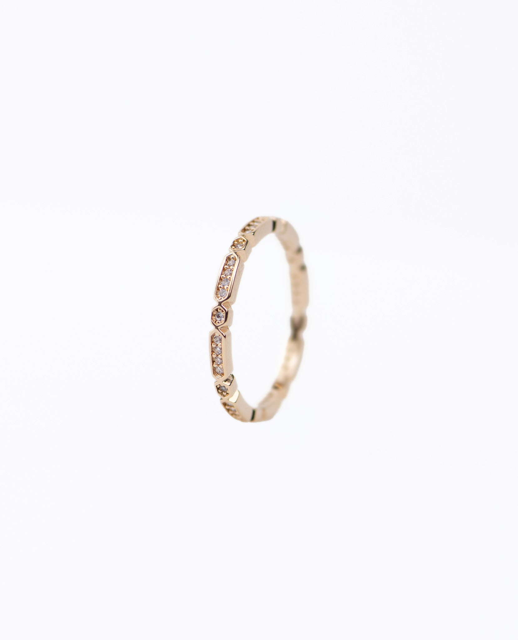 Bague plaqué or ring gold plated résistante à l’eau waterproof fine brillante shiny