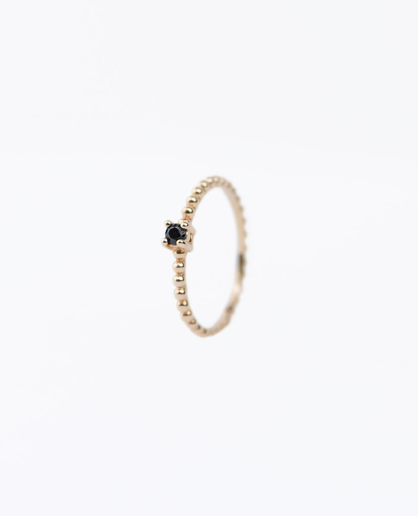 Ring Calella, España - Gold Plated Stackable Ring